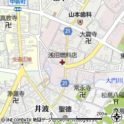 有限会社浅田燃料店周辺の地図