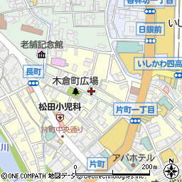 石川県金沢市木倉町周辺の地図