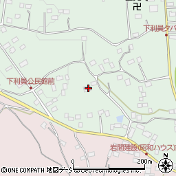 茨城県常陸太田市下利員町646-2周辺の地図