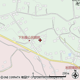 茨城県常陸太田市下利員町655-1周辺の地図