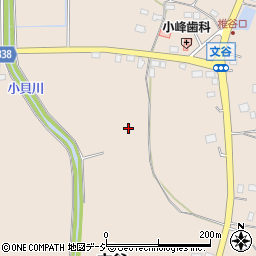 栃木県芳賀郡市貝町文谷周辺の地図