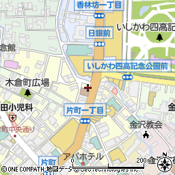 ｓｃｈｏｏｌ・ｏａｋ・Ｍ　香林坊周辺の地図