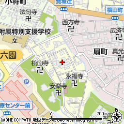 石川県金沢市東兼六町8周辺の地図