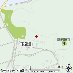 茨城県常陸太田市玉造町1417周辺の地図