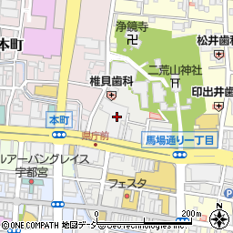 小松ウオール工業株式会社　宇都宮営業所周辺の地図