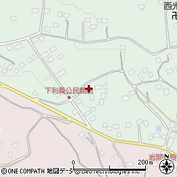 茨城県常陸太田市下利員町655周辺の地図