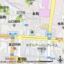 宇都宮東武ホテルグランデ周辺の地図