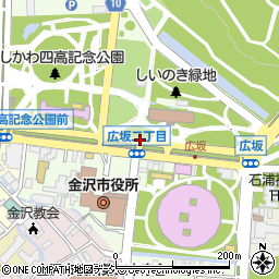 広坂２周辺の地図