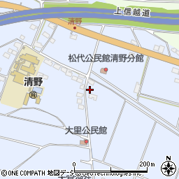 長野県長野市松代町清野703周辺の地図