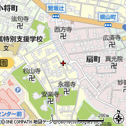 石川県金沢市東兼六町7-7周辺の地図