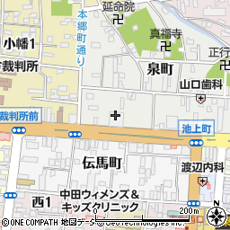 全国健康保険協会栃木支部　企画総務周辺の地図