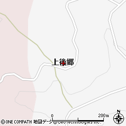 栃木県芳賀郡茂木町上後郷周辺の地図
