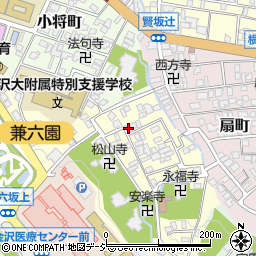 石川県金沢市東兼六町7-18周辺の地図