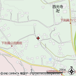 茨城県常陸太田市下利員町720周辺の地図