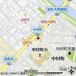 ＨｏｎｄａＣａｒｓ北陸金沢御影店周辺の地図