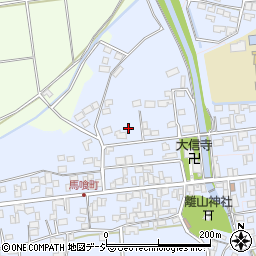 長野松代総合病院医師住宅周辺の地図