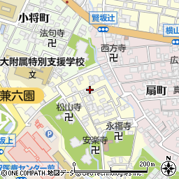 石川県金沢市東兼六町7-15周辺の地図