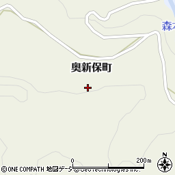 石川県金沢市奥新保町ら周辺の地図