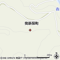 石川県金沢市奥新保町（ら）周辺の地図