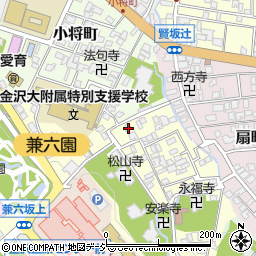 石川県金沢市東兼六町7-29周辺の地図