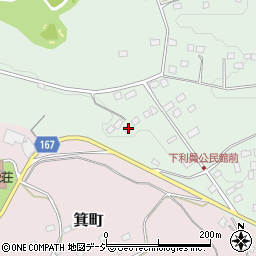 茨城県常陸太田市下利員町84周辺の地図