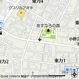 石川県金沢市東力4丁目83-2周辺の地図
