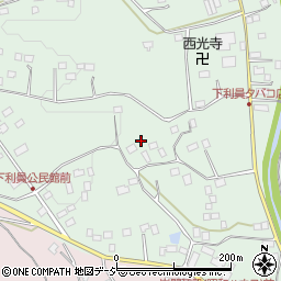 茨城県常陸太田市下利員町716周辺の地図