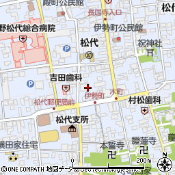 長野県長野市松代町（松代伊勢町）周辺の地図