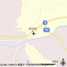 長野県長野市信更町赤田668周辺の地図