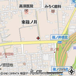長野上田線周辺の地図