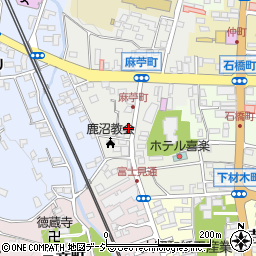 栃木県鹿沼市麻苧町1529周辺の地図