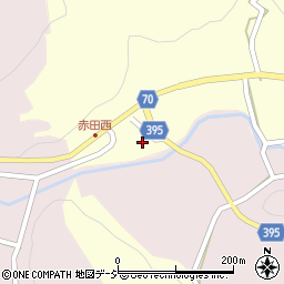 長野県長野市信更町赤田671周辺の地図