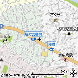 金沢中警察署暁町交番周辺の地図