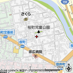 石川県金沢市桜町14-31周辺の地図