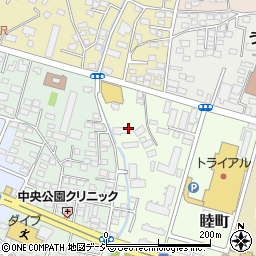 栃木県宇都宮市睦町7周辺の地図