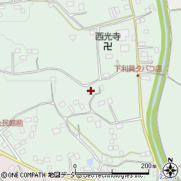 茨城県常陸太田市下利員町749周辺の地図