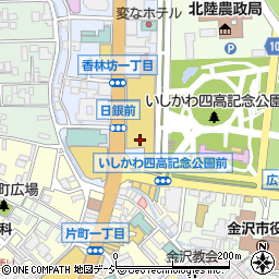 FUMUROYA CAFE 香林坊大和店周辺の地図