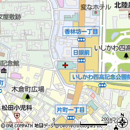 東急バケーションズ金沢駐車場周辺の地図