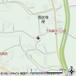 茨城県常陸太田市下利員町723周辺の地図