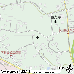 茨城県常陸太田市下利員町710周辺の地図