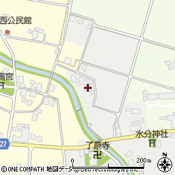 富山県南砺市三清東345周辺の地図