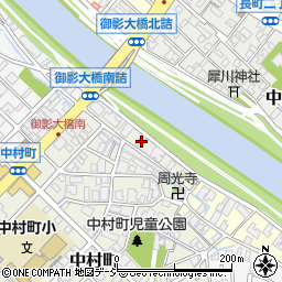 石川県金沢市中村町31-39周辺の地図