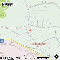 茨城県常陸太田市下利員町674周辺の地図