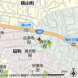 クスリのアオキ暁店周辺の地図