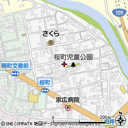 〒920-0923 石川県金沢市桜町の地図