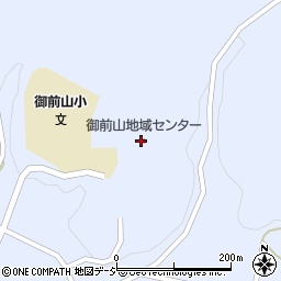 常陸大宮市役所教育委員会　事務局・御前山事務所・御前山市民センター周辺の地図