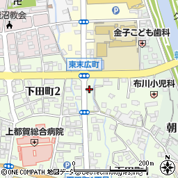 鹿沼下田町郵便局周辺の地図