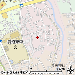 栃木県鹿沼市府所町22周辺の地図