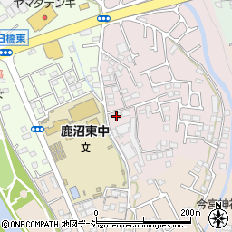 栃木県鹿沼市府所町19周辺の地図