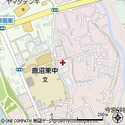 栃木県鹿沼市府所町18周辺の地図